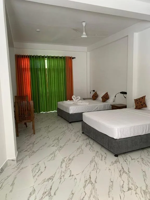 Additional room angle with two beds