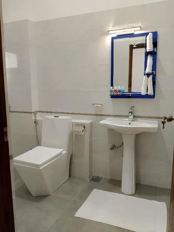 Bathroom view from doorway